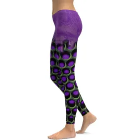 3D Industrial Print Leggings