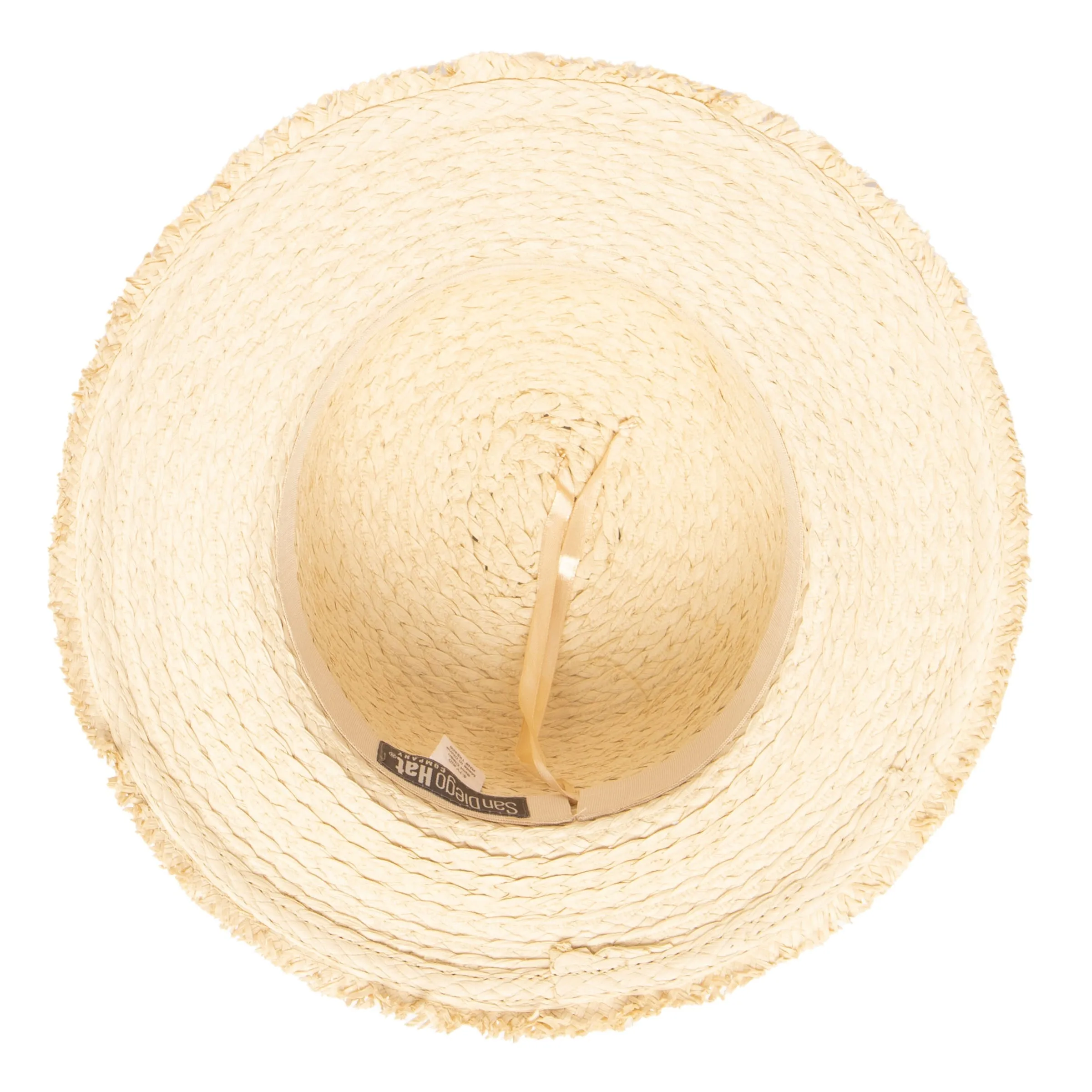 5-7 Year Old Kid Paperbraid Floppy Sun Hat