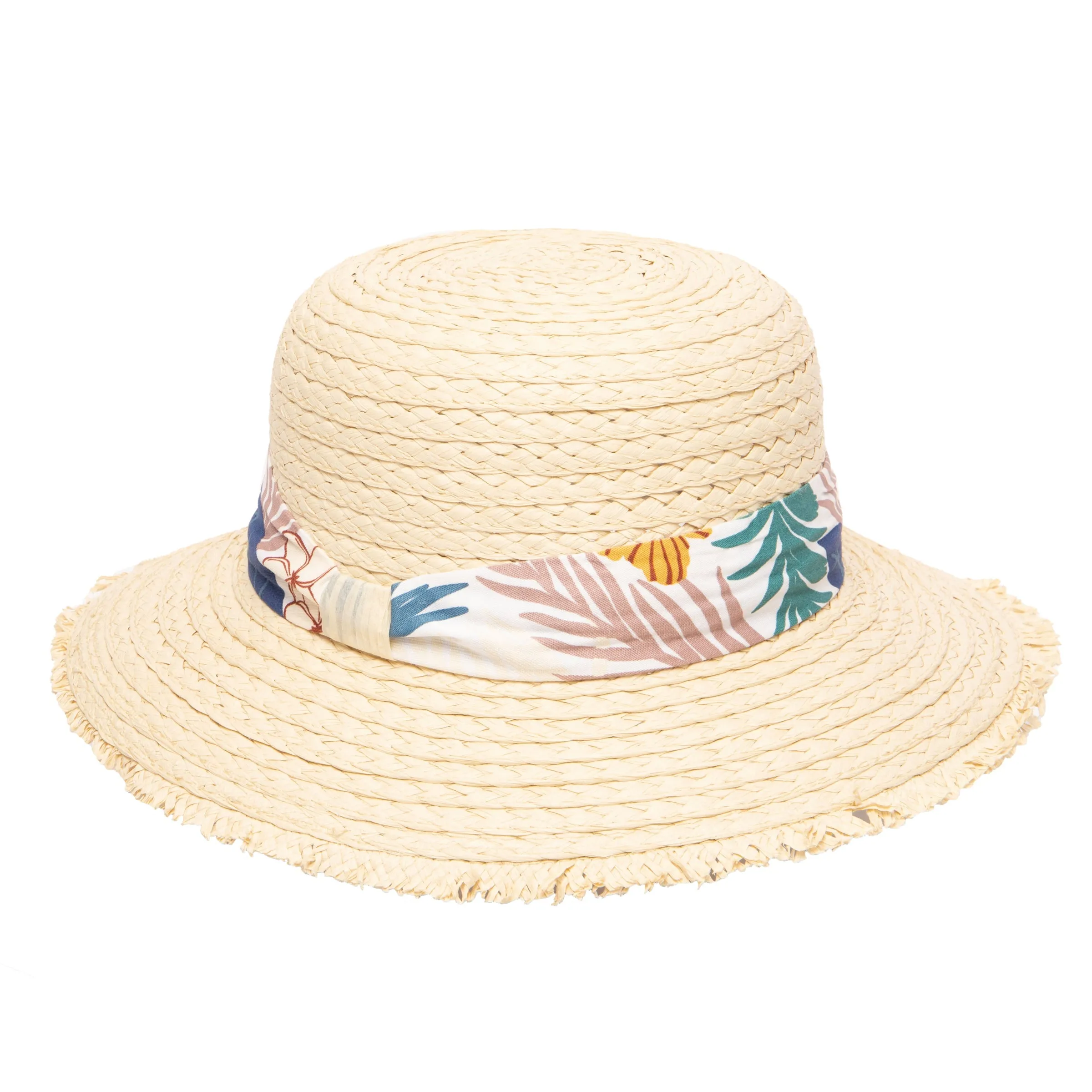 5-7 Year Old Kid Paperbraid Floppy Sun Hat