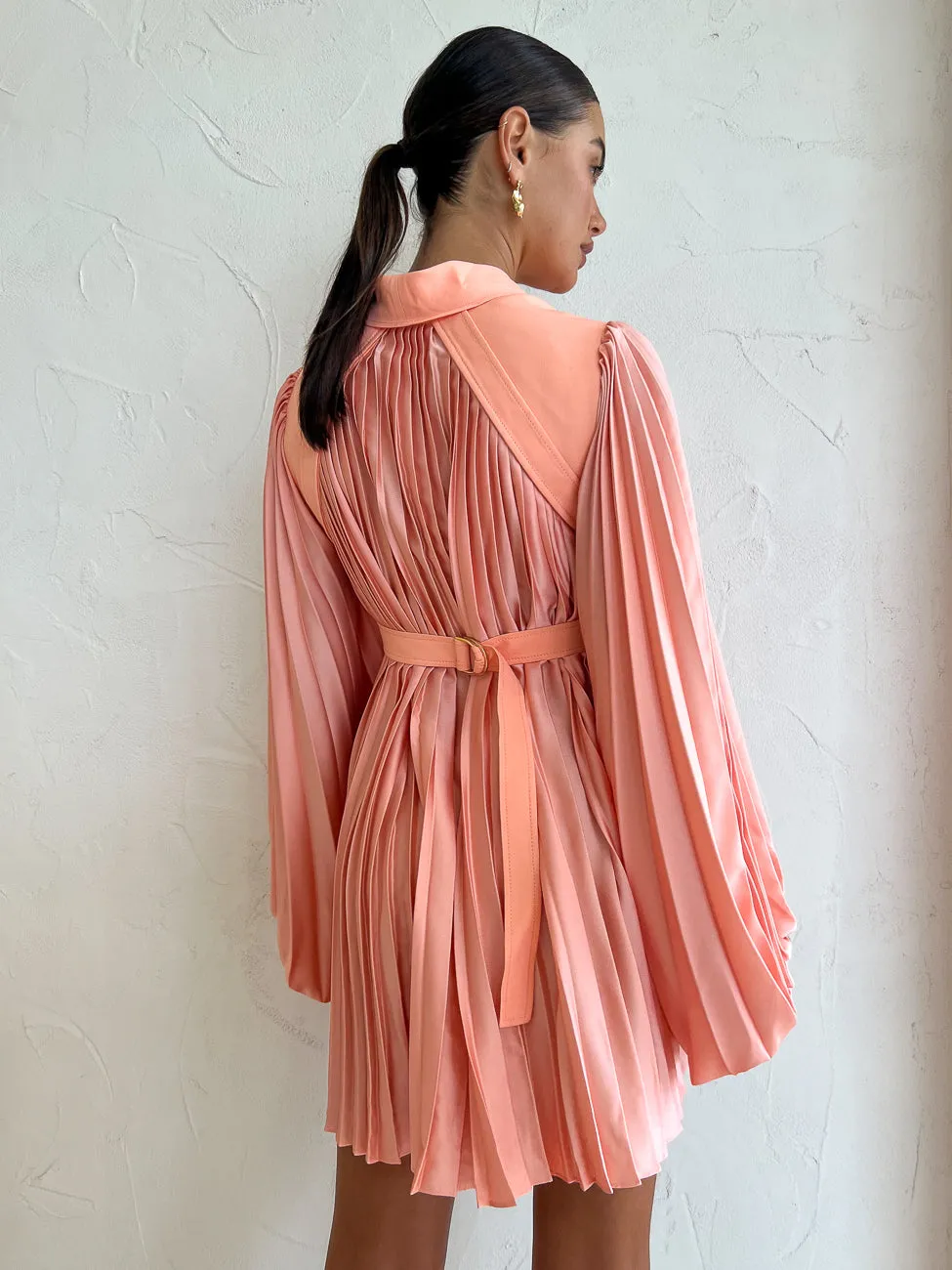 Acler George Dress in Coral