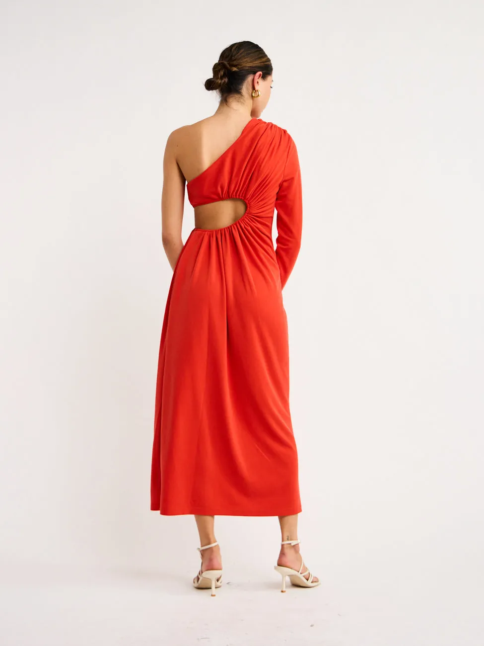 Acler Stanmore Dress in Scarlet