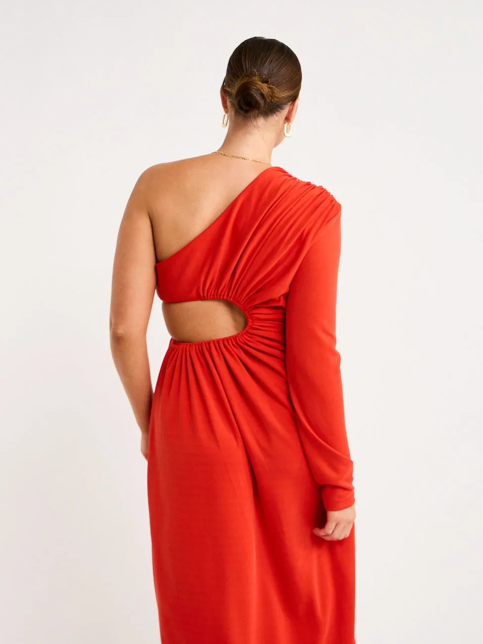 Acler Stanmore Dress in Scarlet