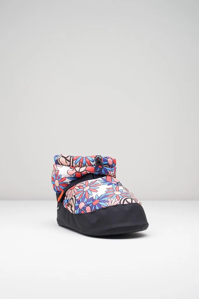 Adult Hippie Print Ankle Warm Up Booties