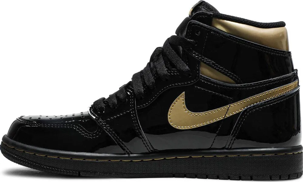 Air Jordan 1 Retro High OG 'Black Metallic Gold’