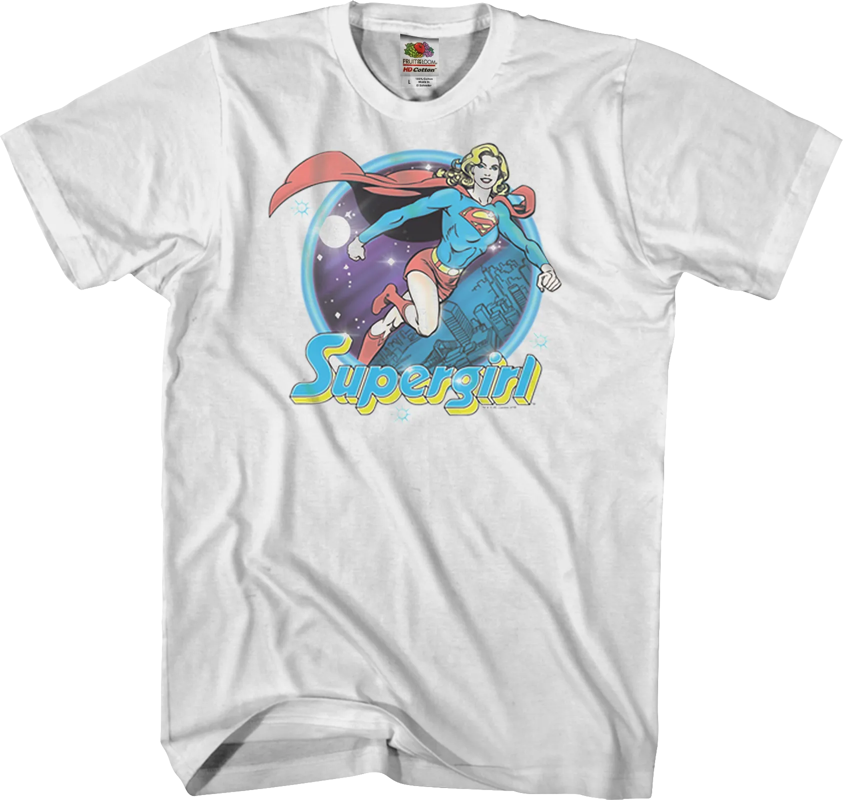 Airbrush Supergirl T-Shirt