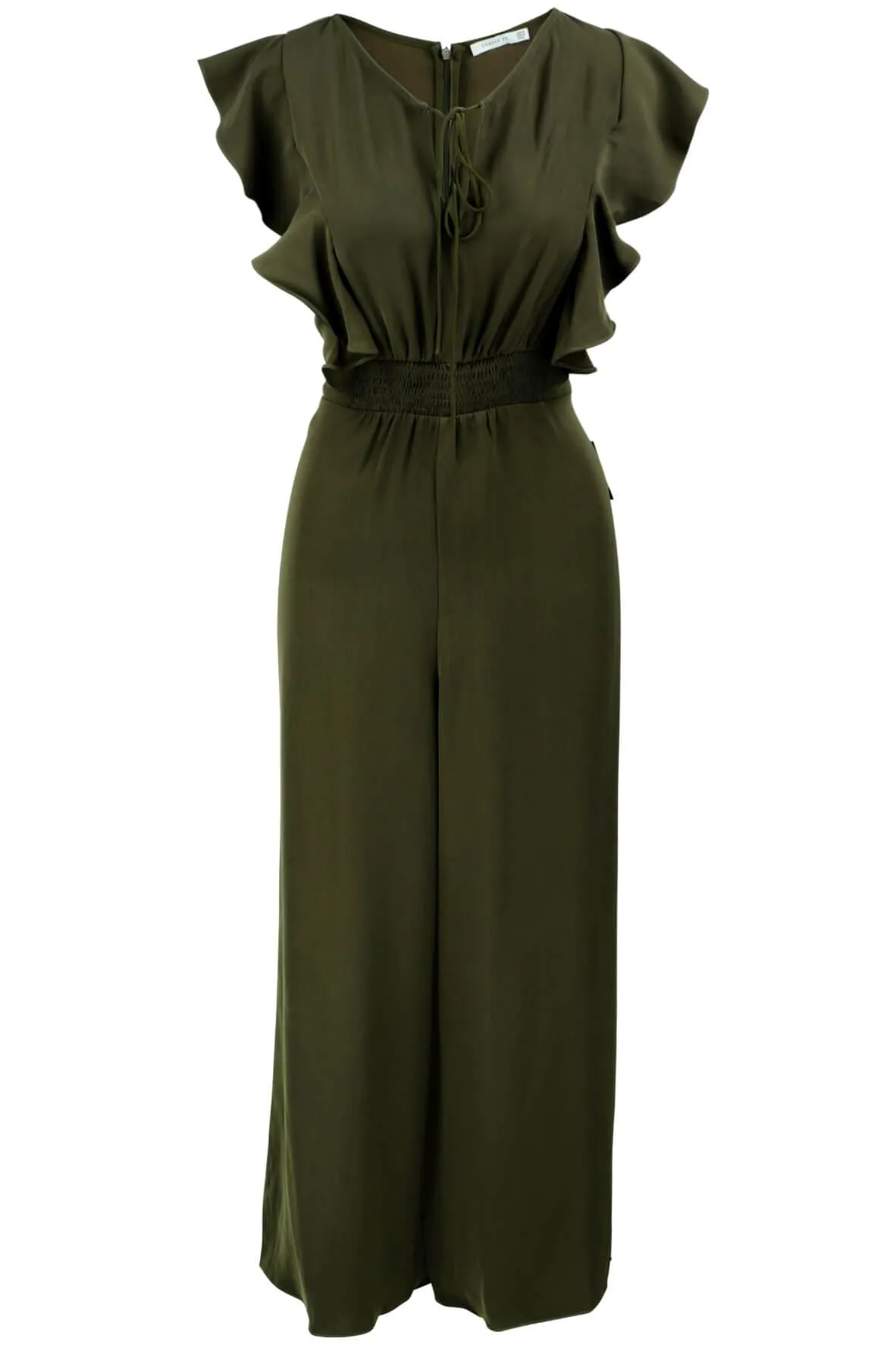 Alexa Tie Front Jumpsuit