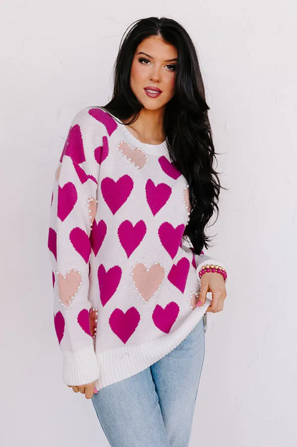 All My Heart Embellished Sweater