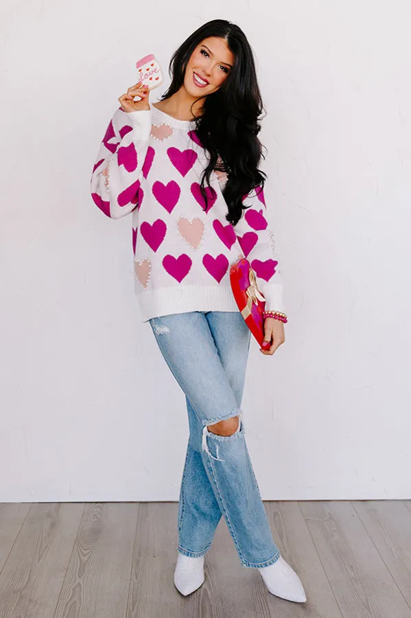 All My Heart Embellished Sweater