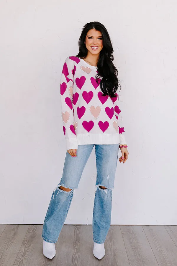 All My Heart Embellished Sweater