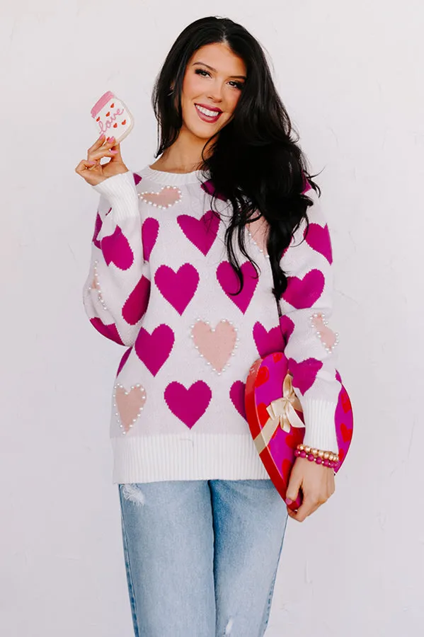 All My Heart Embellished Sweater