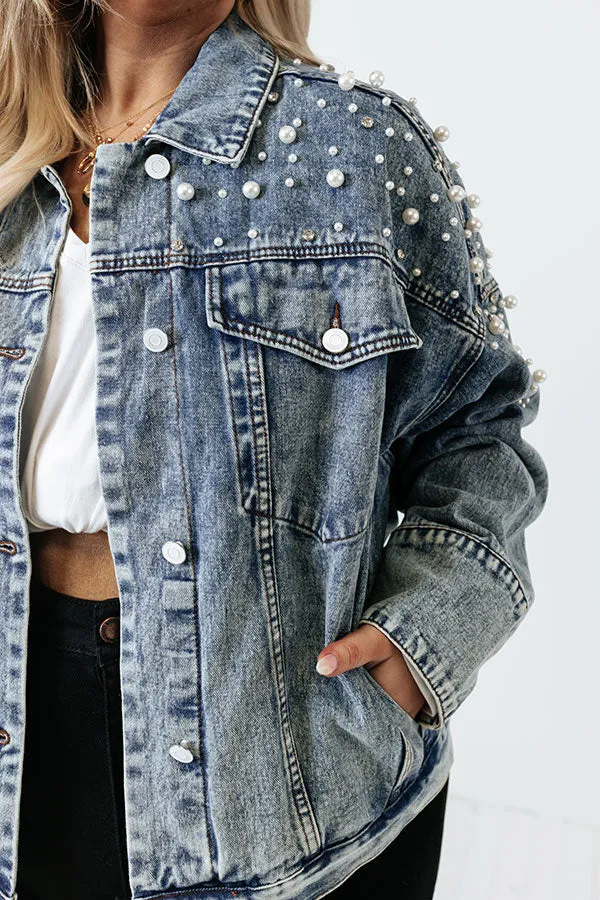 All This Appeal Denim Jacket Curves