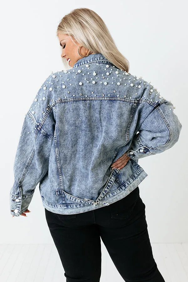 All This Appeal Denim Jacket Curves