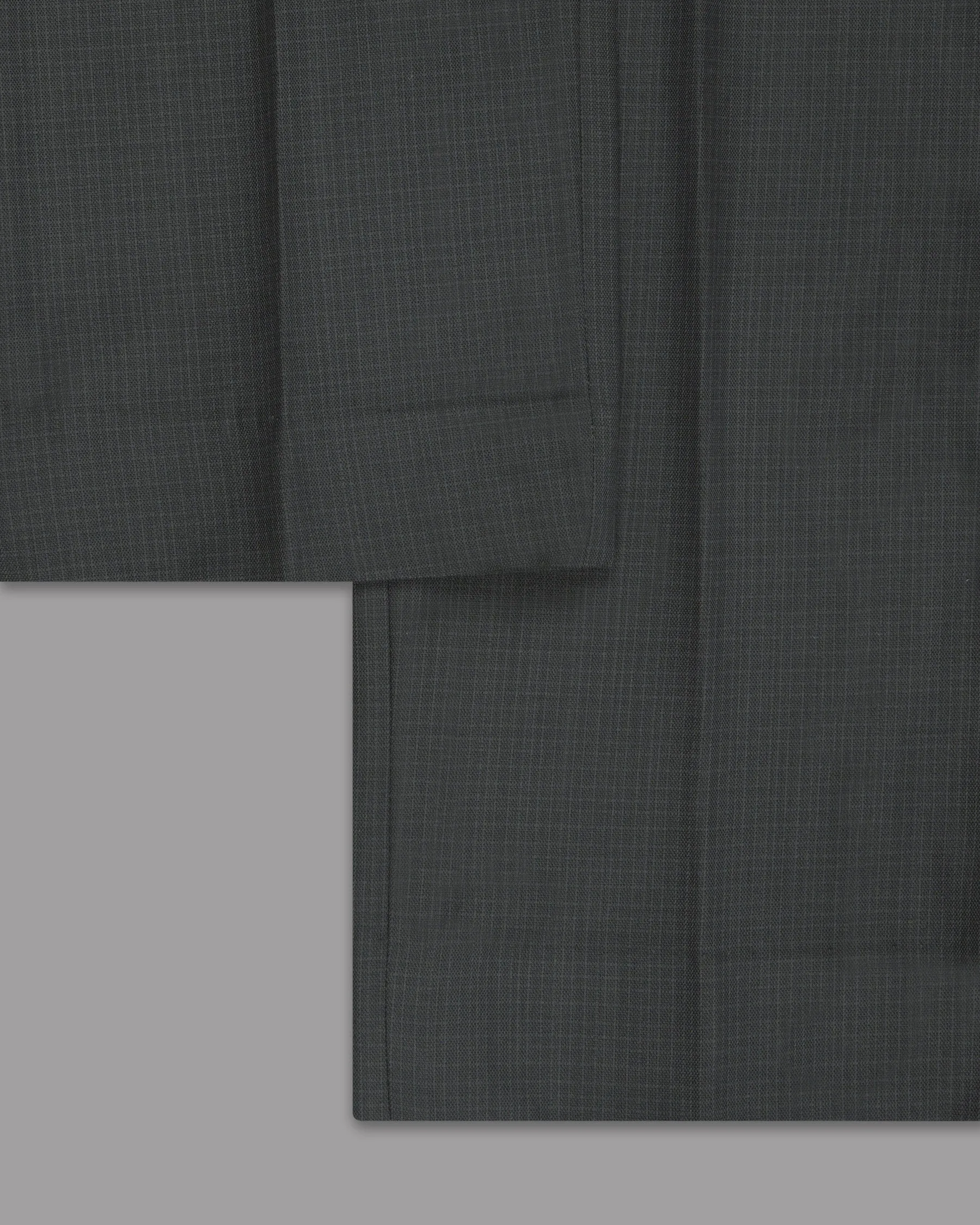 Anchor Grey Micro Checked Wool Blend Suit