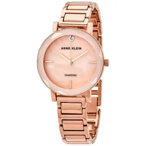 Anne Klein Mother of Pearl Dial Ladies Watch AK/3278PMRG