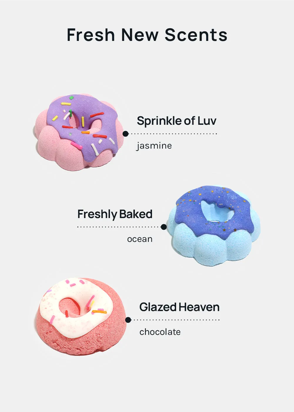 AOA Donut Bath Bomb- Glazed Heaven