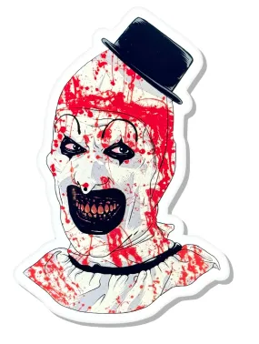 Art The Clown Cut Vinyl STICKER