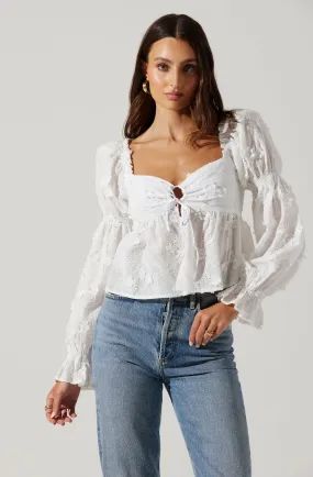 Barstow Puff Sleeve Top