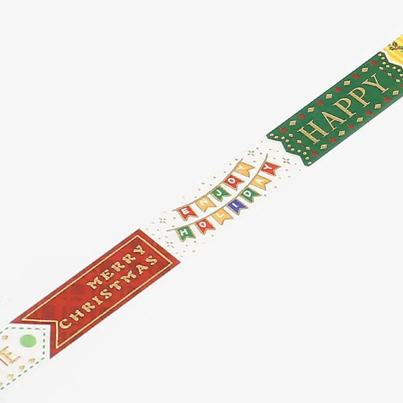 BGM Christmas Limited Message Masking Tape