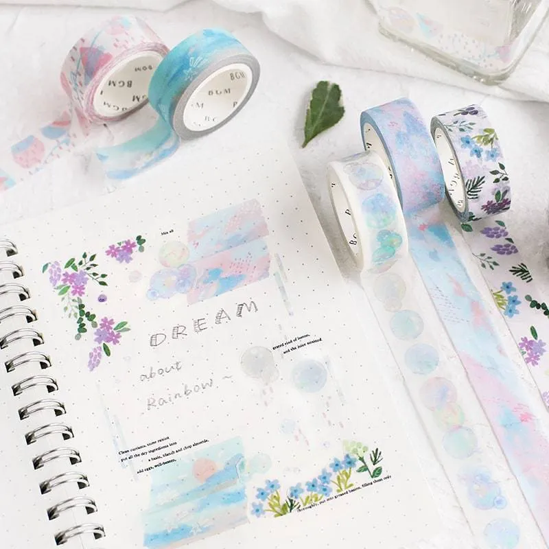 BGM Flower Garden, Light Washi Tape