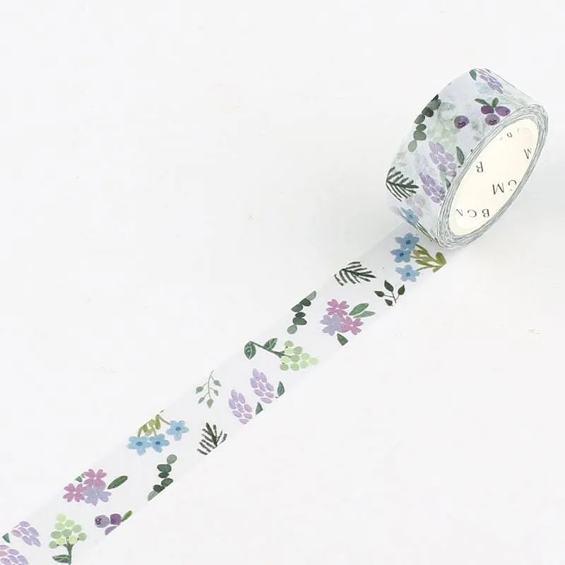 BGM Flower Garden, Light Washi Tape