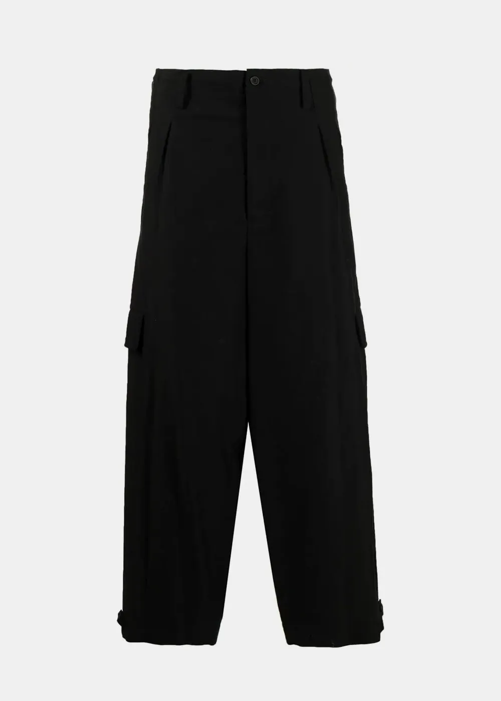 Black Cropped Trousers