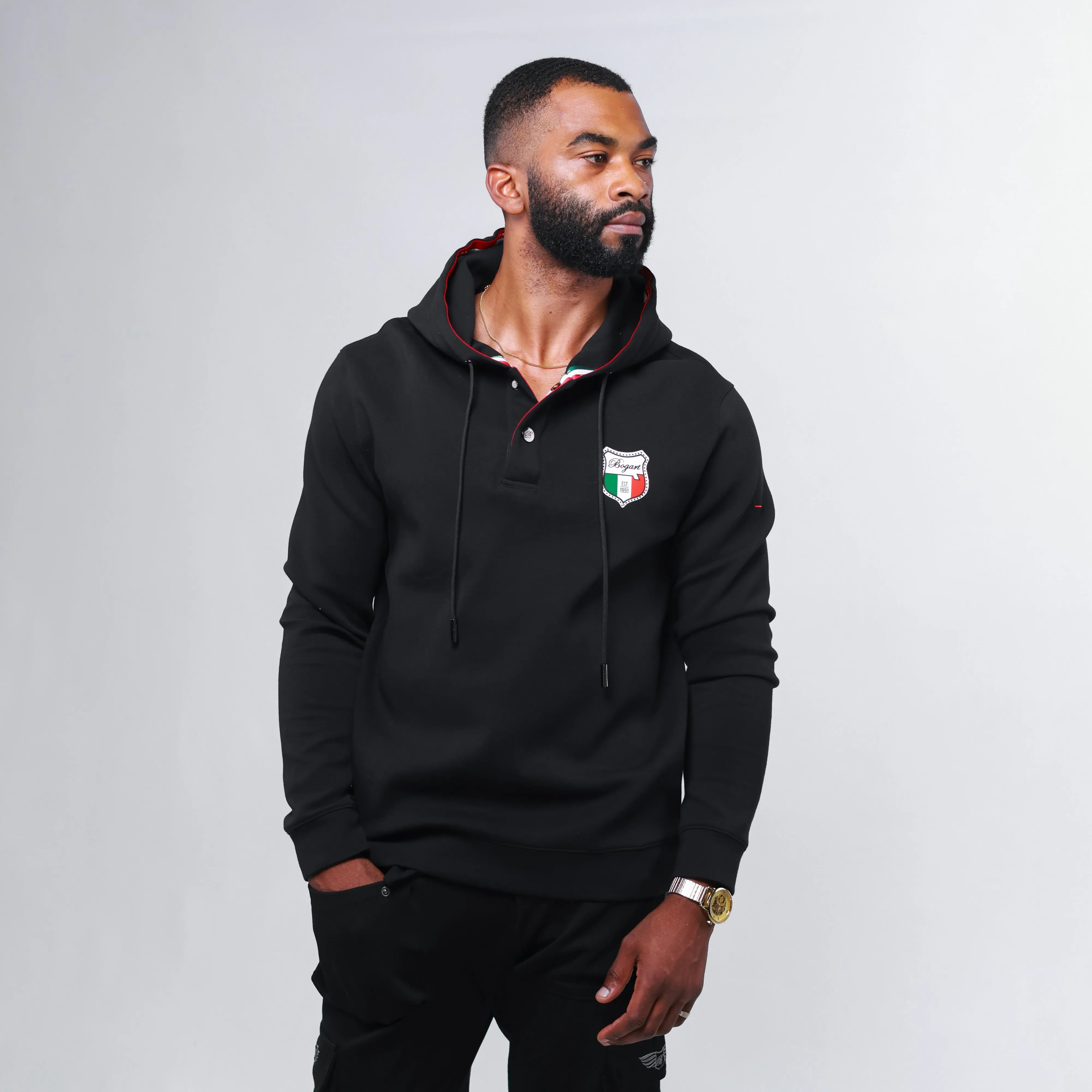 Bogart Italian Collection Classic Crest Hoodie