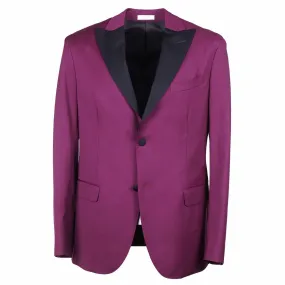 Boglioli Wool Dinner Jacket with Peak Lapels