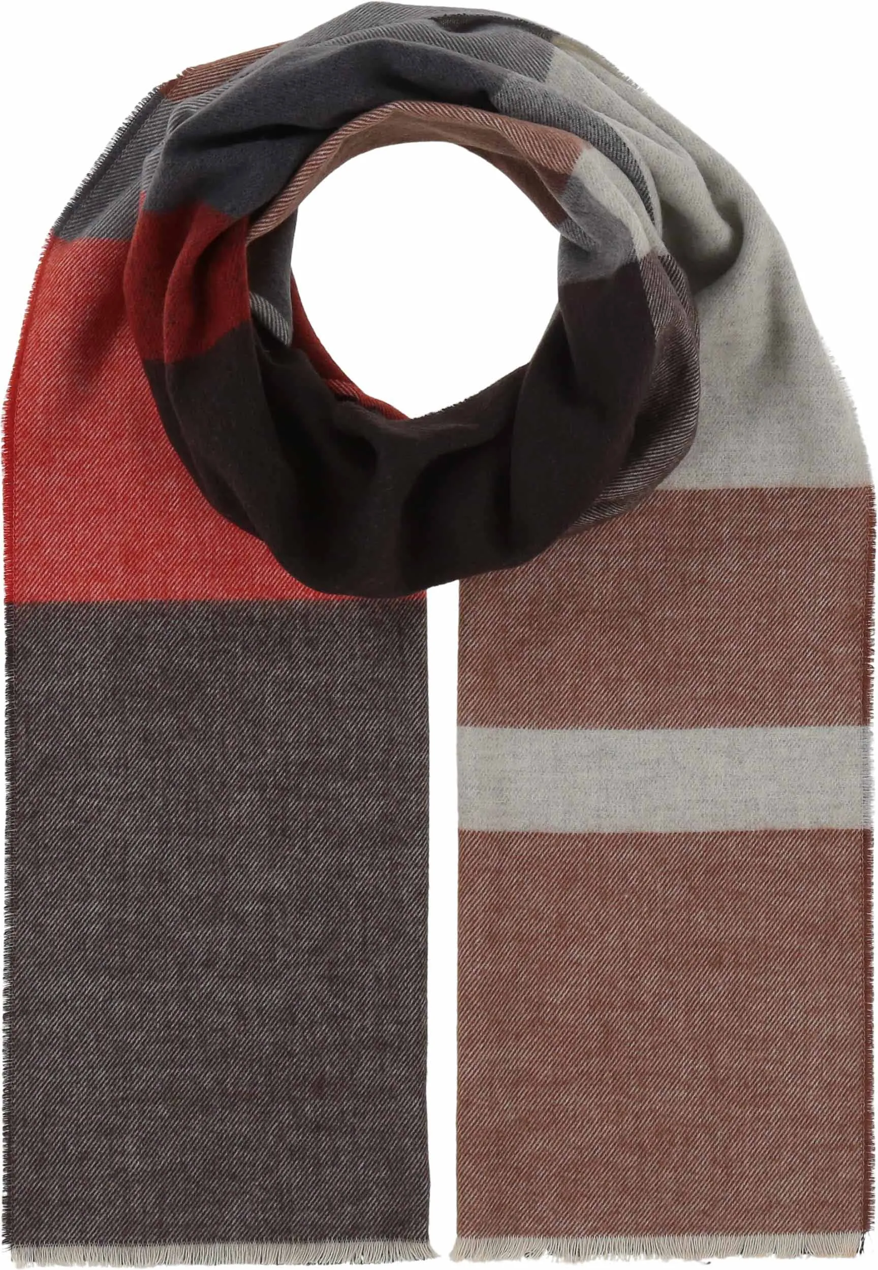 Bold Stripe Recycled Poly Scarf