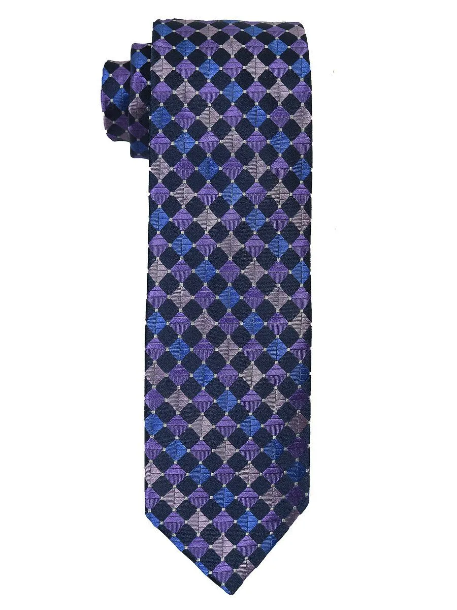 Boy's Tie 18841 Purple/Navy