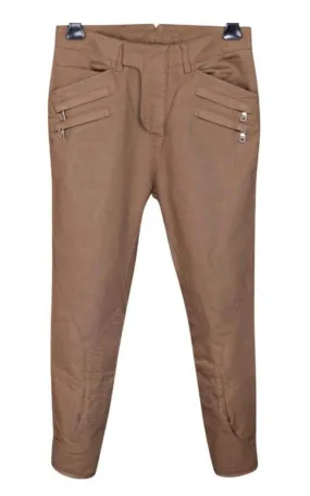 Brown Cropped Trousers