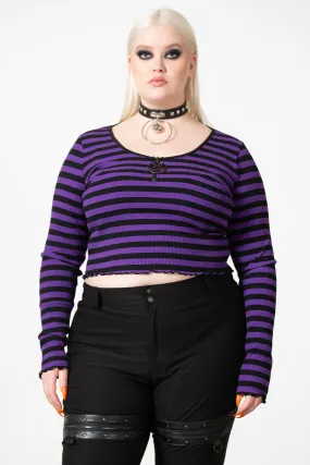 Chimera Long Sleeve Top [PURPLE] [PLUS]