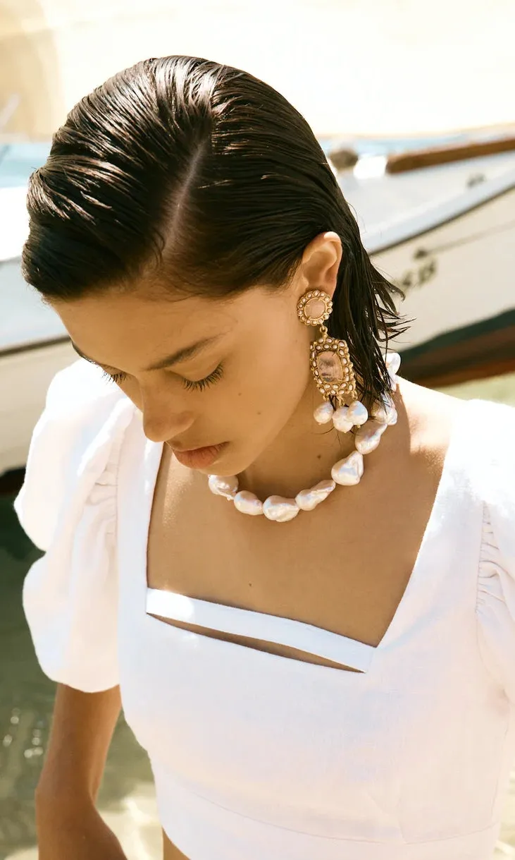 Christie Nicolaides Isabetta Pearl Necklace - Back soon!