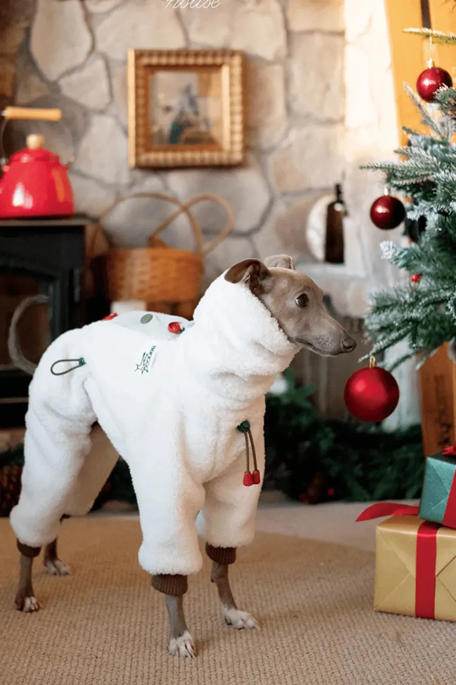 Christmas Limited Edition - Fleece Dog Jumpsuit