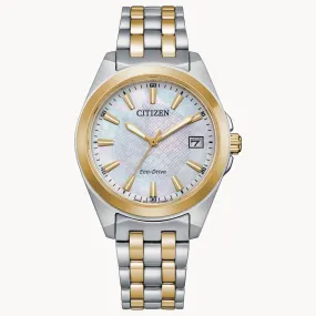 Citizen Peyten 33mm White Eco-Drive Ladies Watch