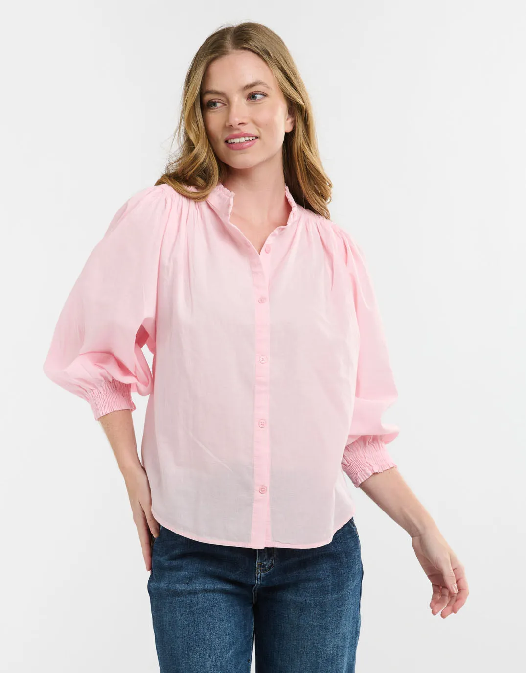 Clara Shirt - Soft Pink