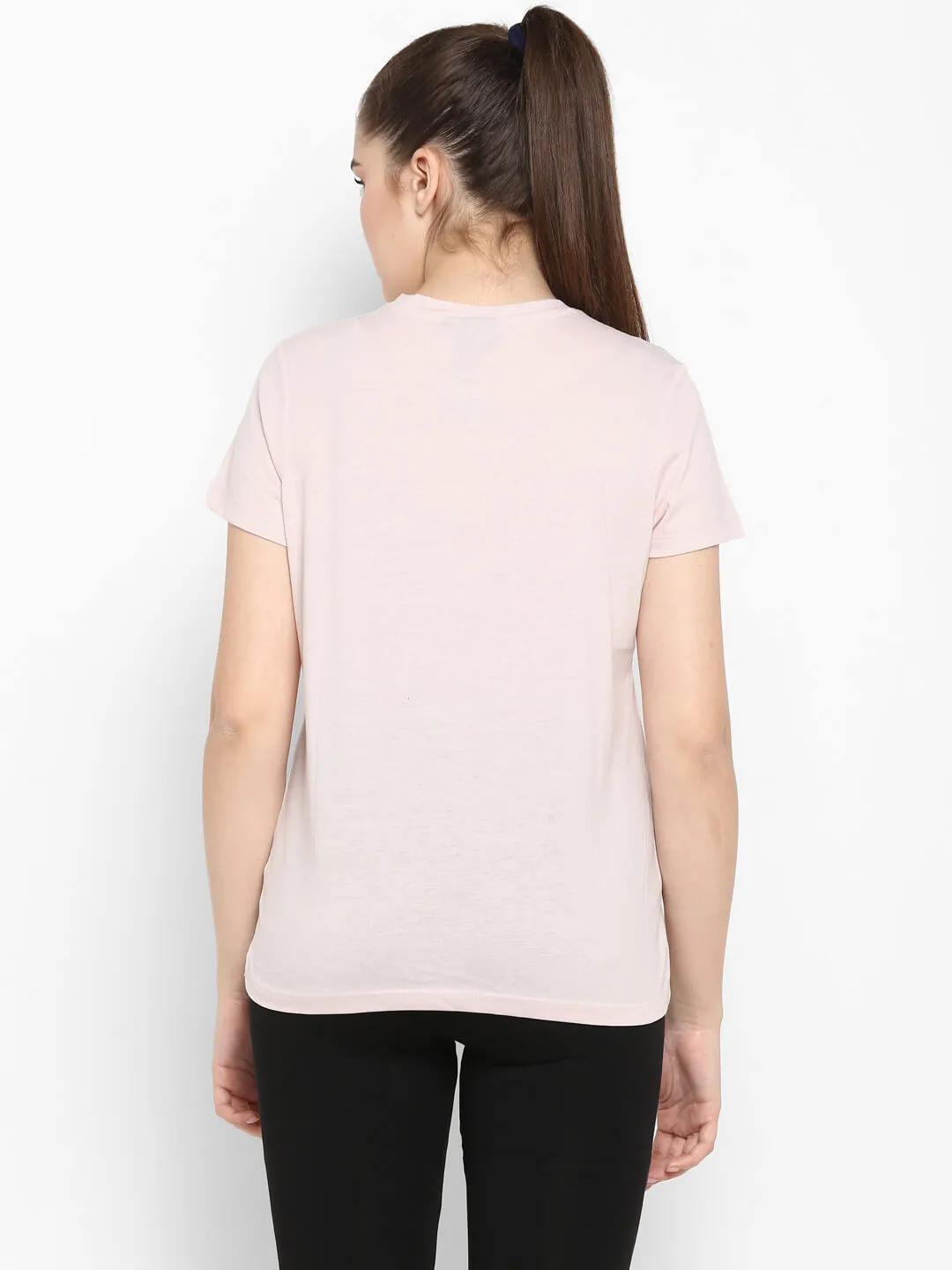 Classic Bee Fauna Women Pink T-Shirt