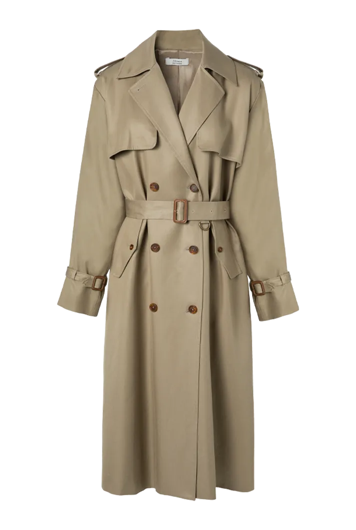 Classic Belted Trench Coat