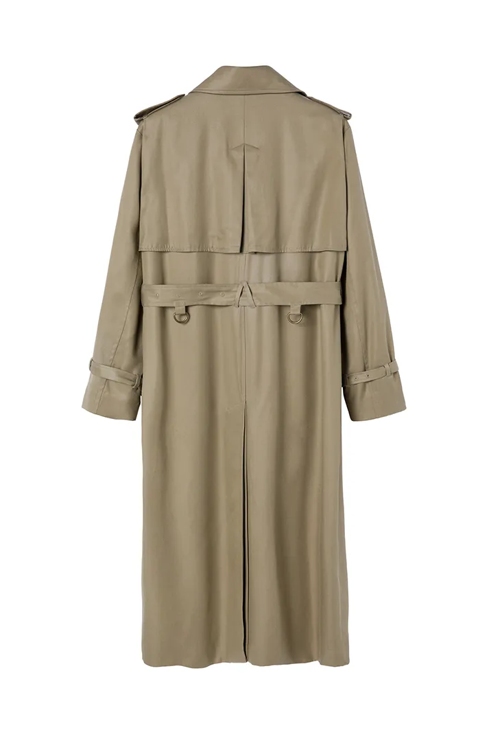 Classic Belted Trench Coat