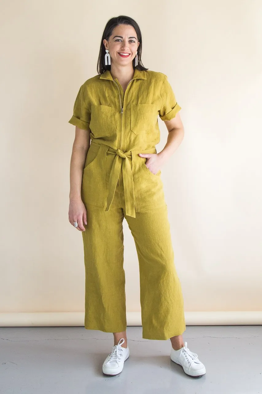 Closet Core - Blanca Flight Suit Sewing Pattern