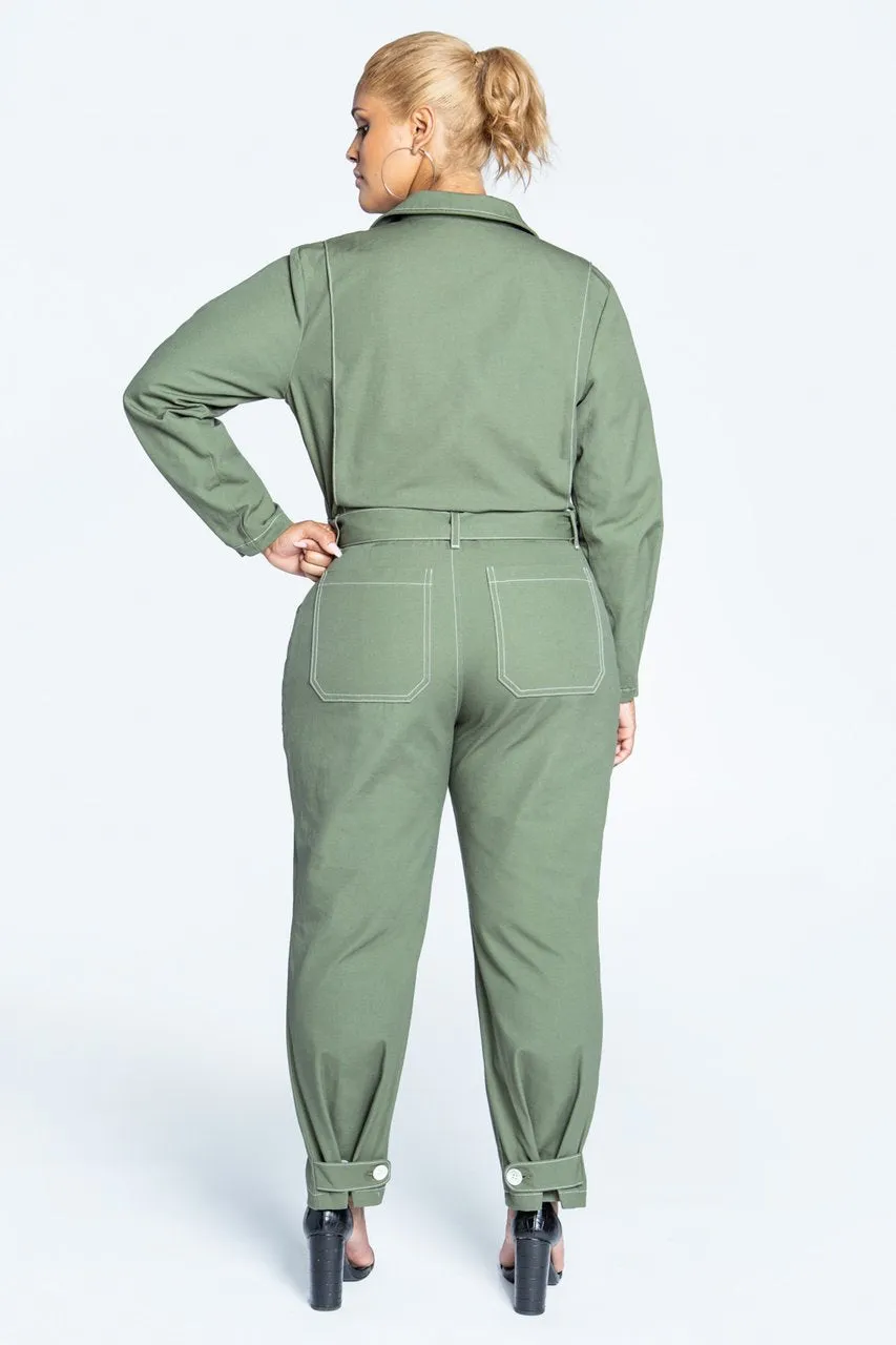 Closet Core - Blanca Flight Suit Sewing Pattern