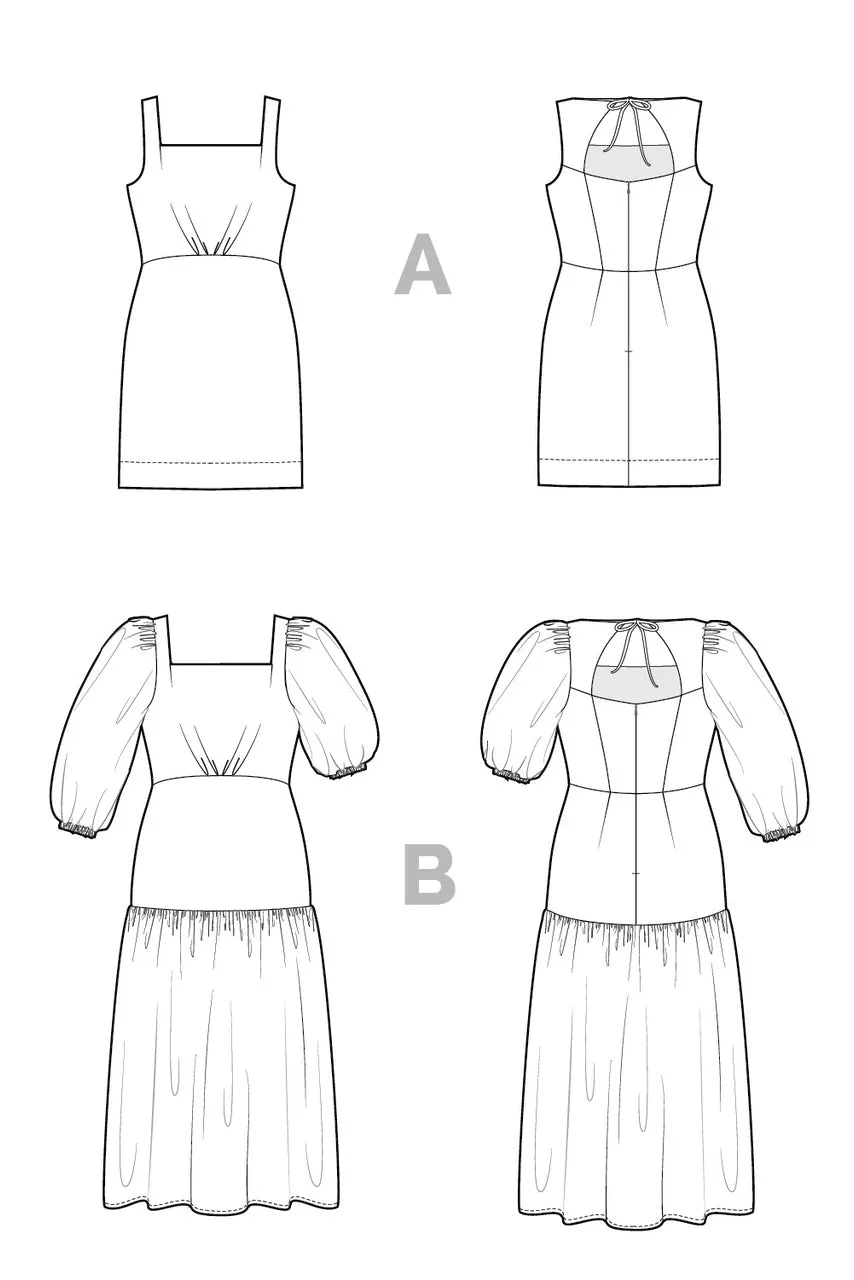 Closet Core - Pauline Dress Sewing Pattern