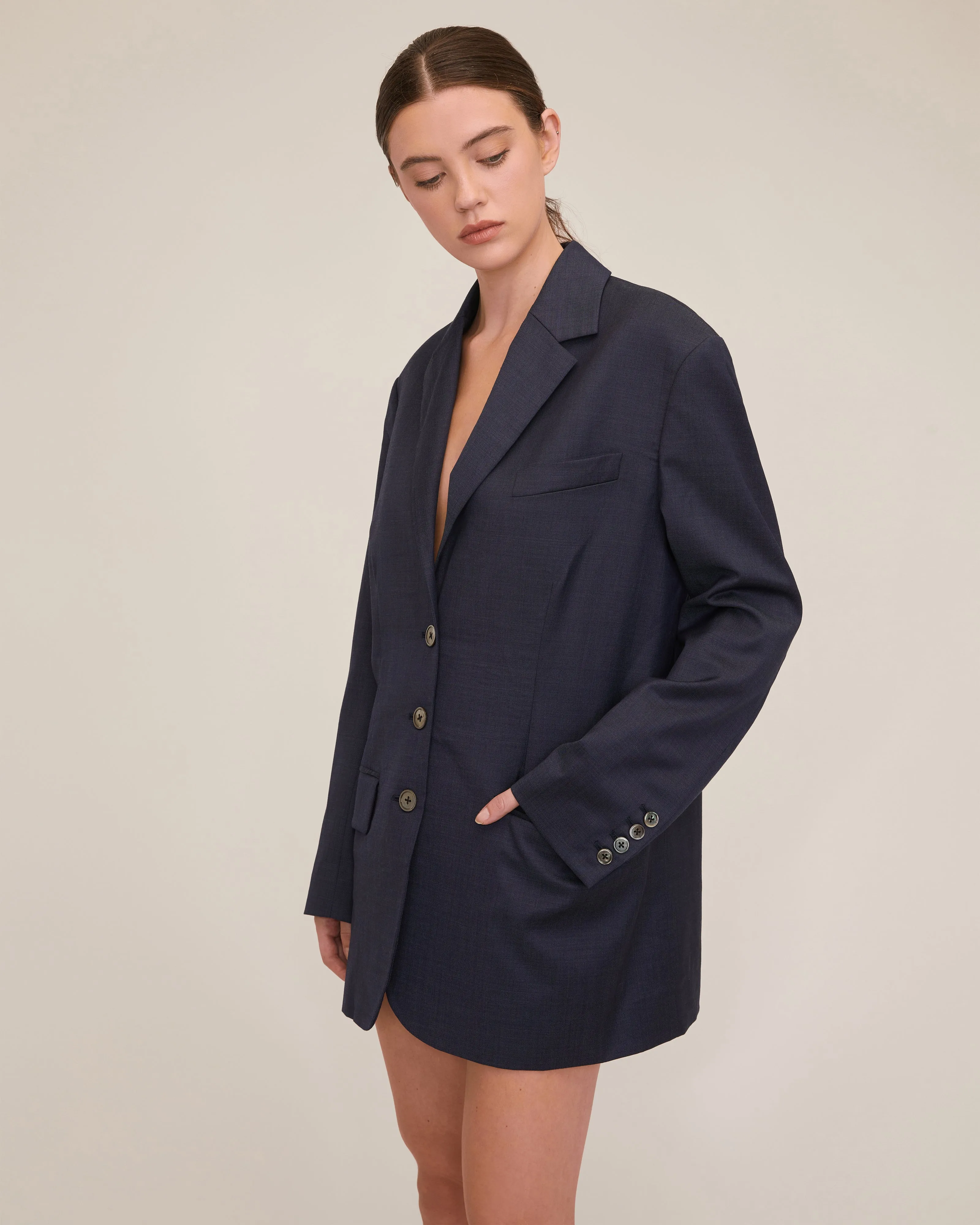 Cohen Boyfriend Wool Blazer Dress