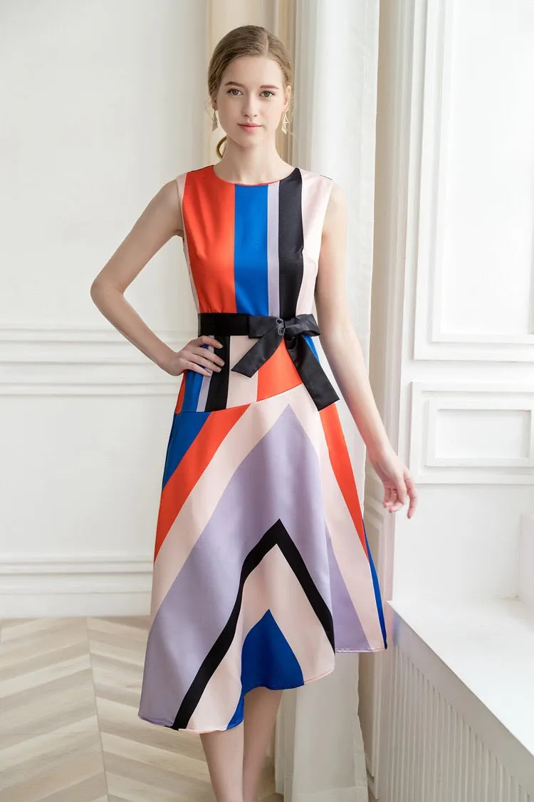 Color Block Dress