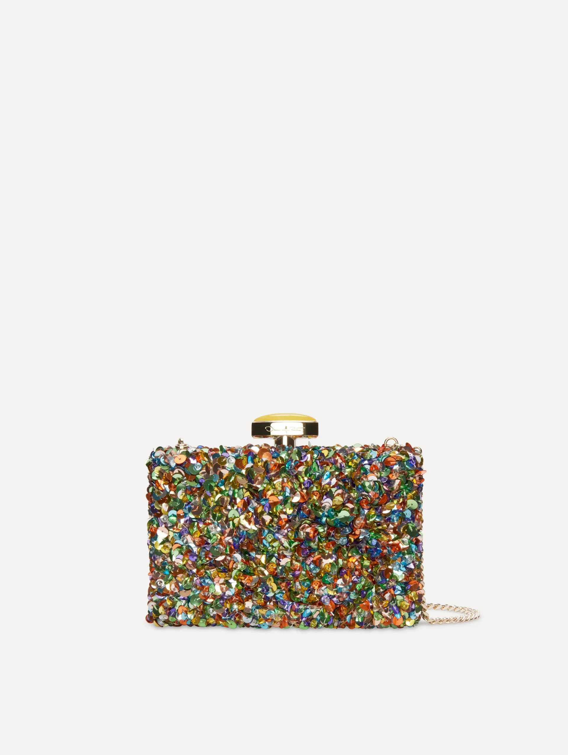 Confetti Sequin Embroidered Minaudiere