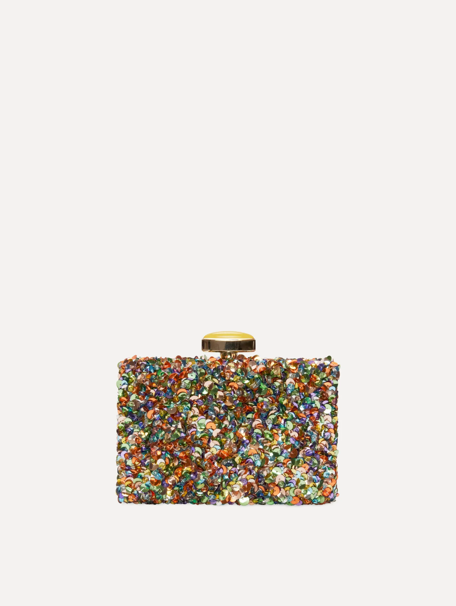 Confetti Sequin Embroidered Minaudiere