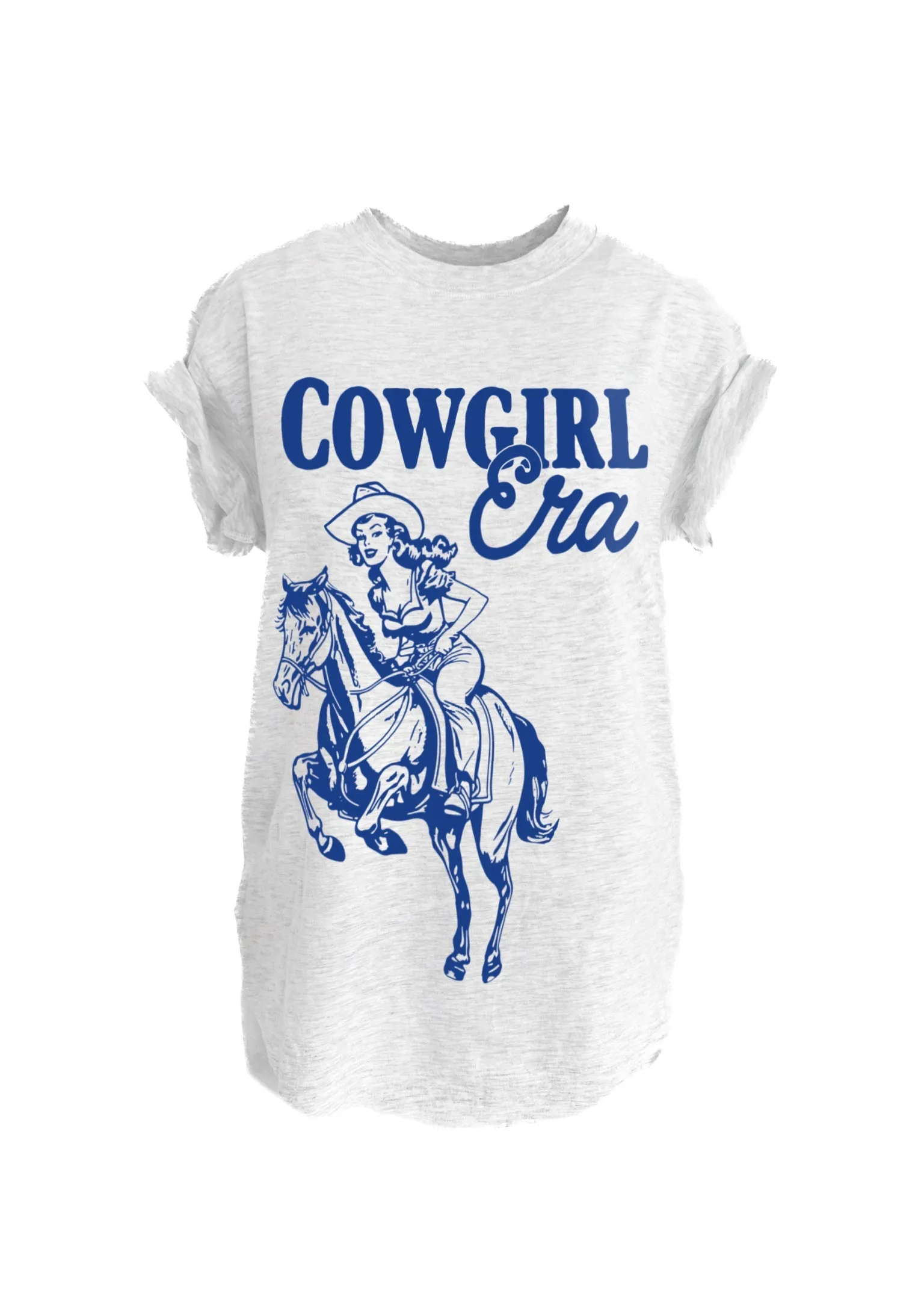 COWGIRL ERA SIDE SLIT TEE