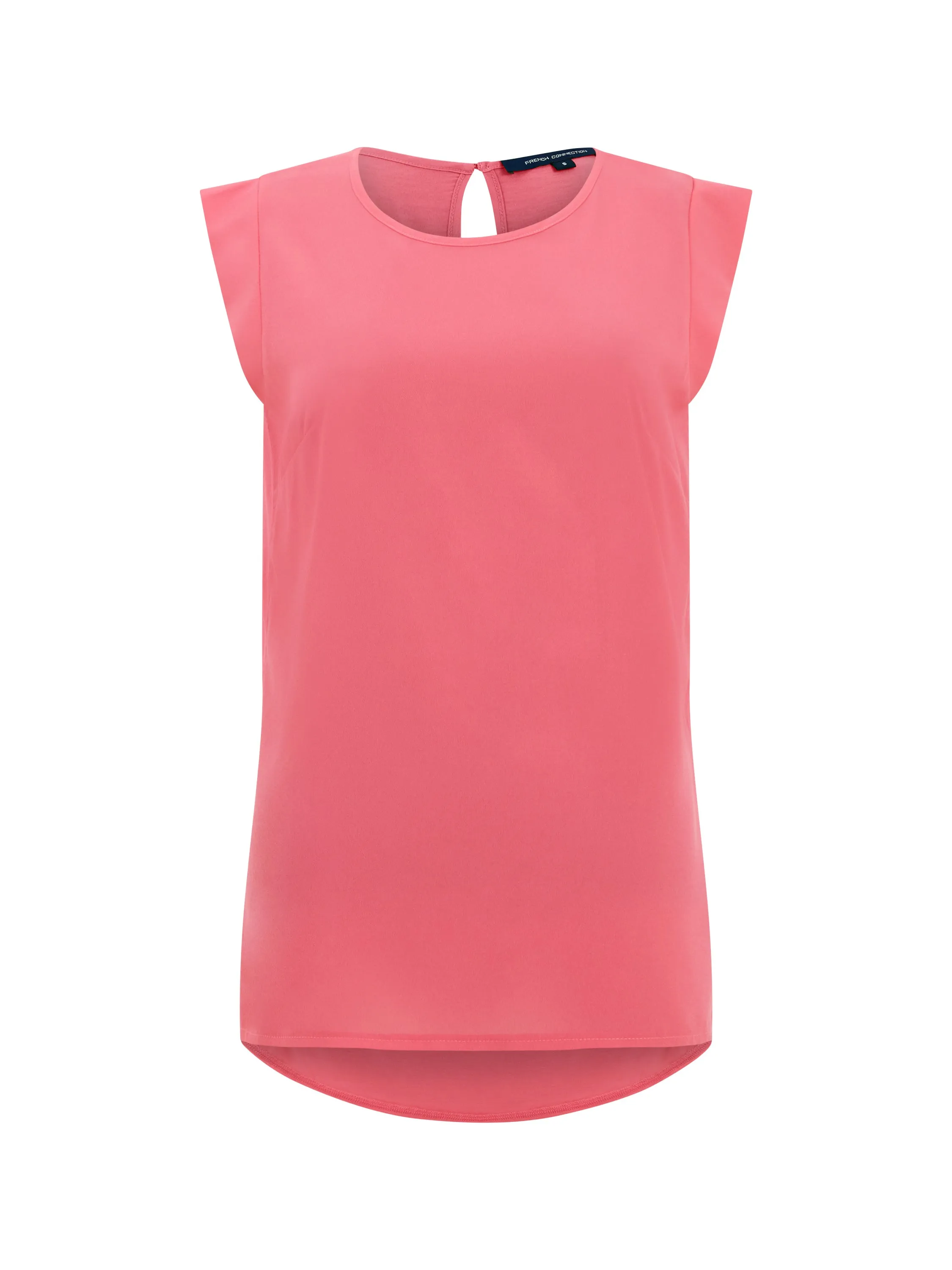 Crepe Light Cap Sleeve Top