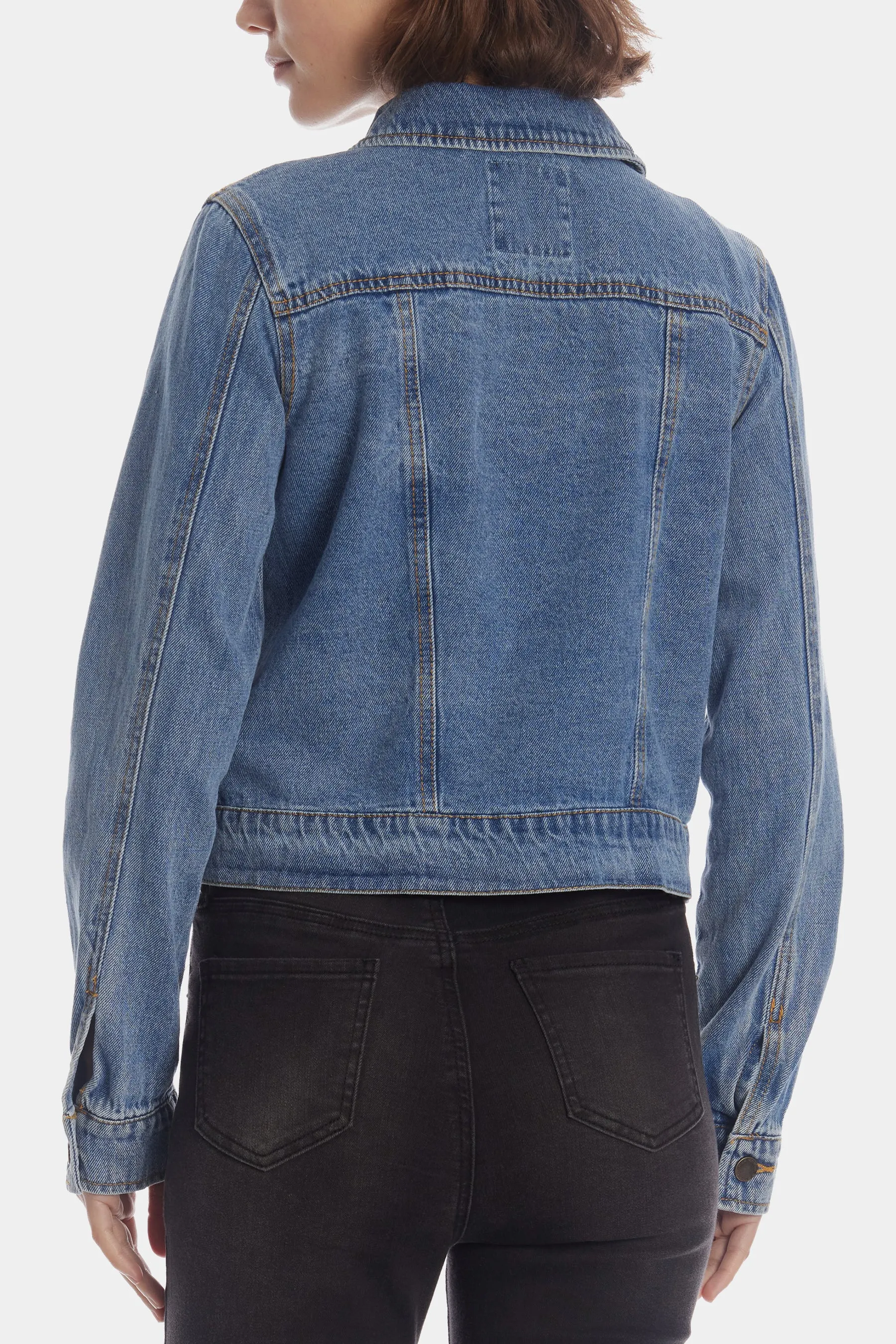 Cropped Denim Jacket