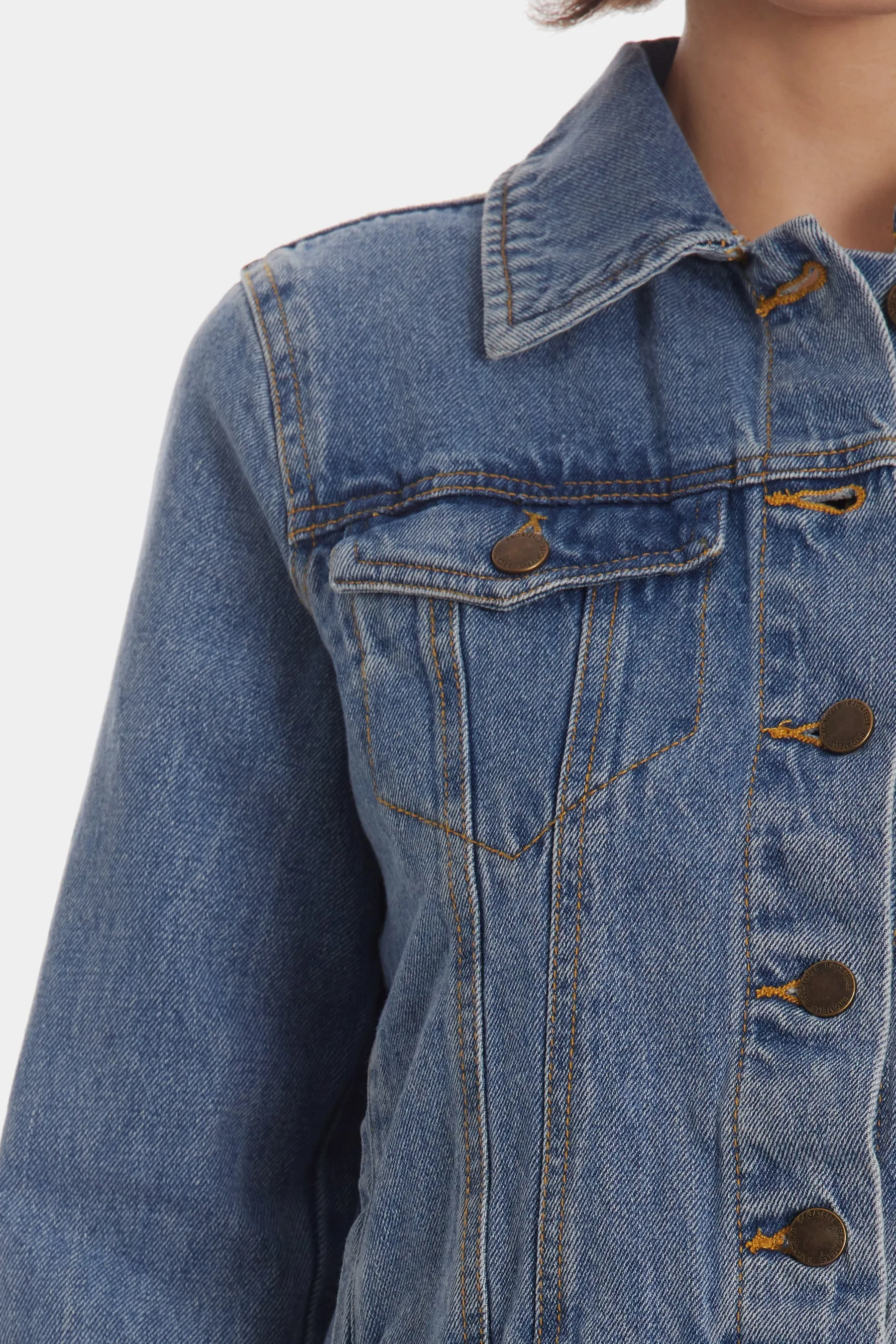 Cropped Denim Jacket