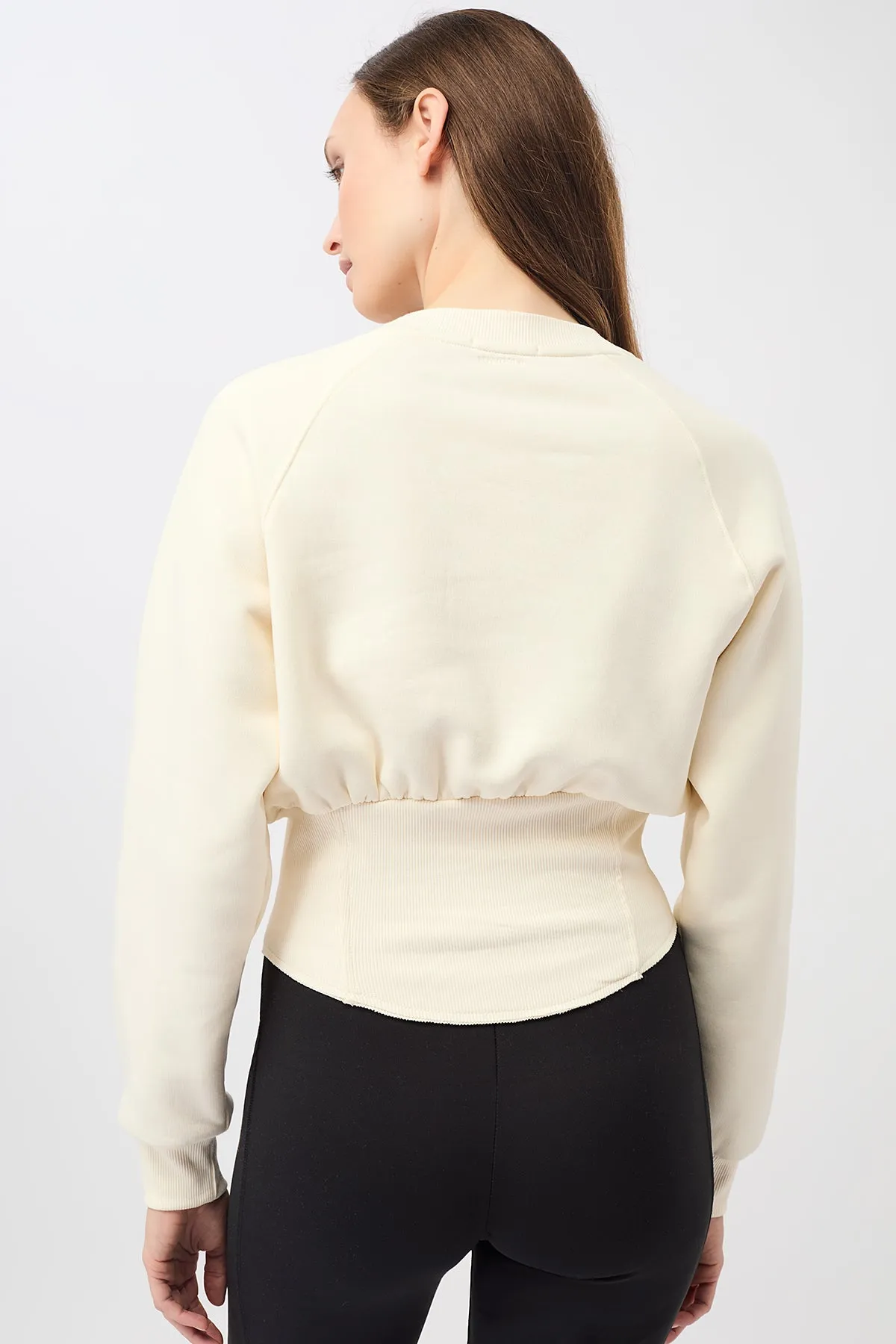 Cropped Sweater (Vanilla)